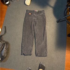 Dark Grey Corduroy Pants